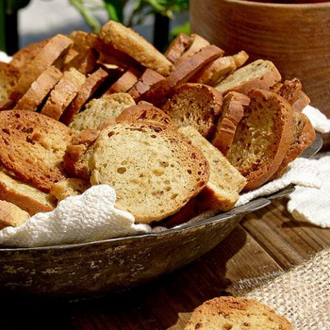 Сухарчета със сушени манатарки