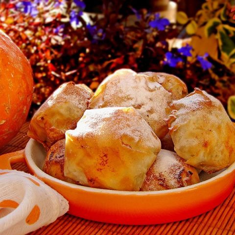 Банички с тиква и шоколад